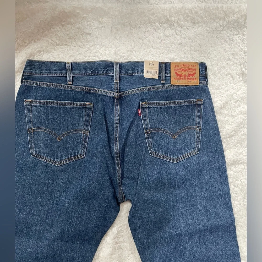 Levi's Dark Blue Straight Men's Jeans